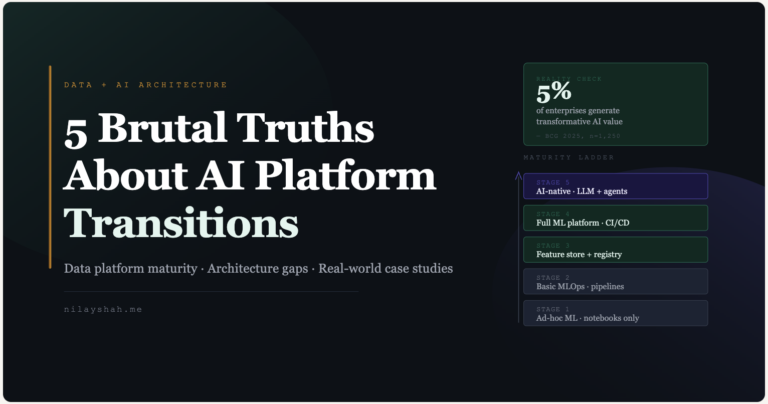 Most AI platform transitions stall not from weak models but from ungoverned data.